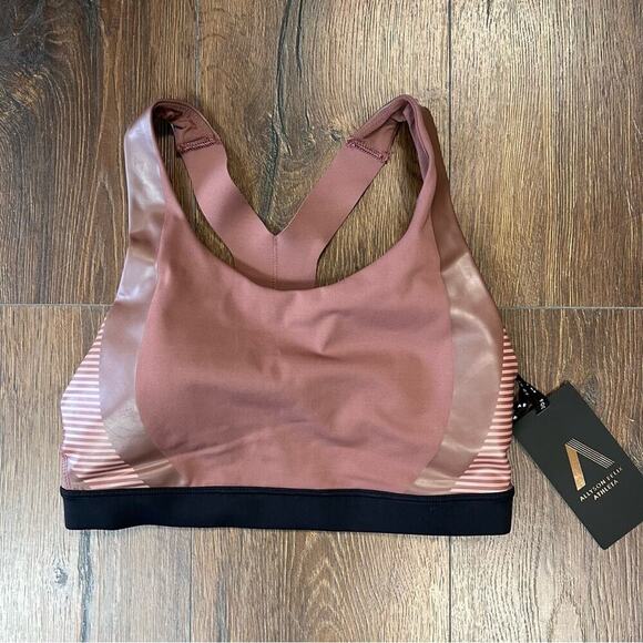 🆕 Allyson Felix x Athleta Sports Bra ultimate legend bra D-DD SZ SM - Picture 2 of 6
